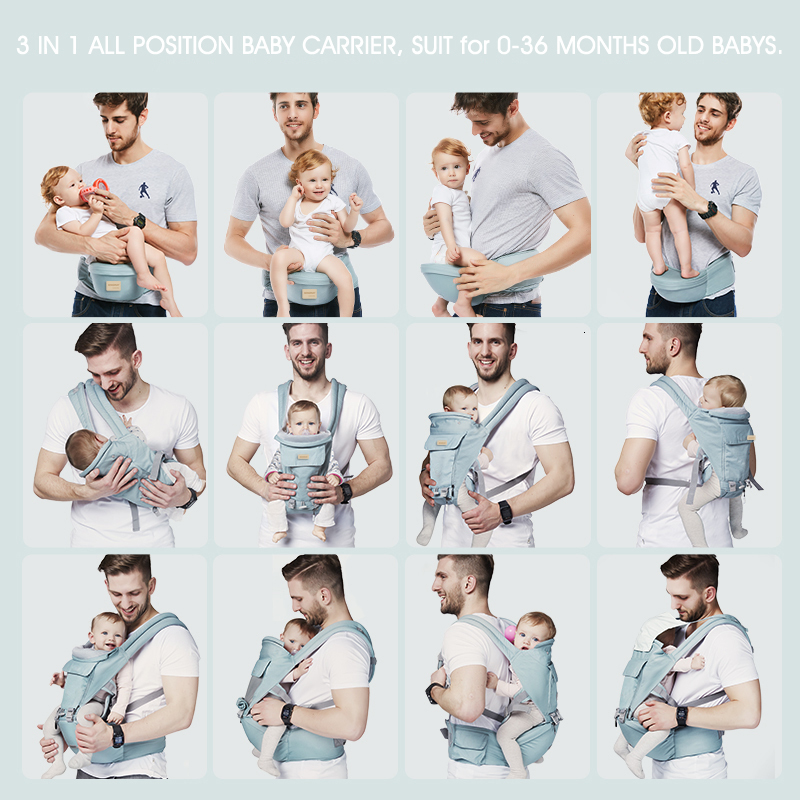 s Slings Backpacks 0 36 Months 100 Cotton Hipseat for born Baby Multifunctionals Loading Bear 20Kg Ergonomic Kid Sling AG0006 221203