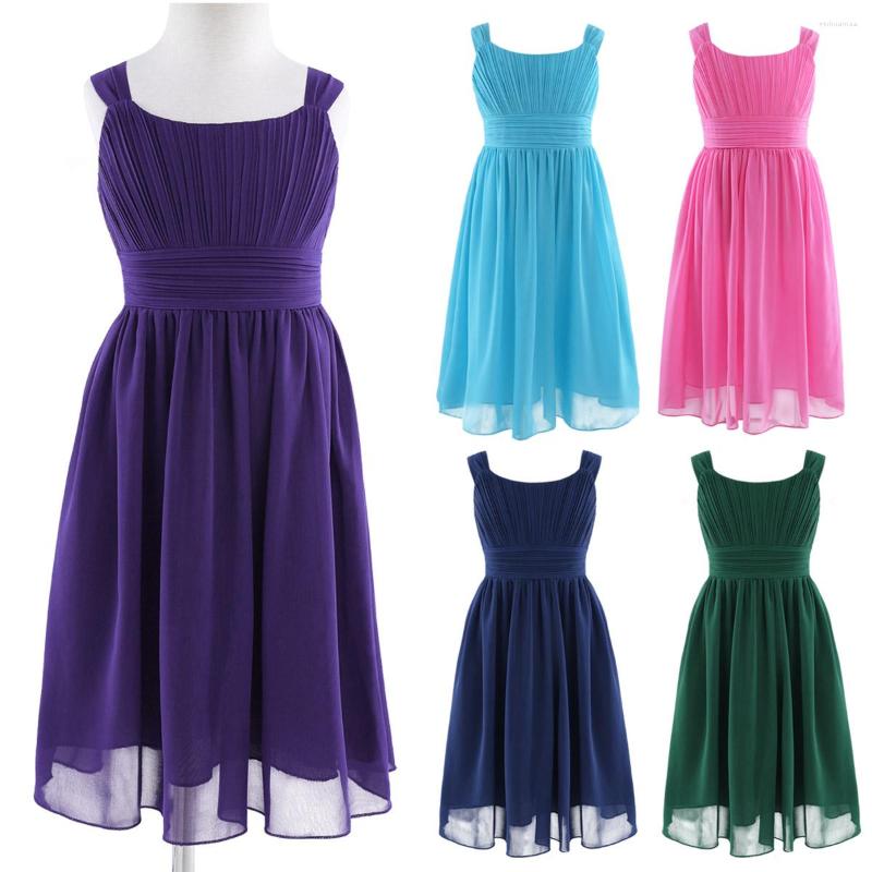 Girl Dresses Elegant Flower Sleeveless Chiffon Kids Princess For Girls Pageant Wedding Birthday Party Dress 4-14 Years, Purple
Girl Dresses Elegant Flower Sleeveless Chiffon Kids Princess For Girls Pageant Wedding Birthday Party Dress 4-14 Years, Purple