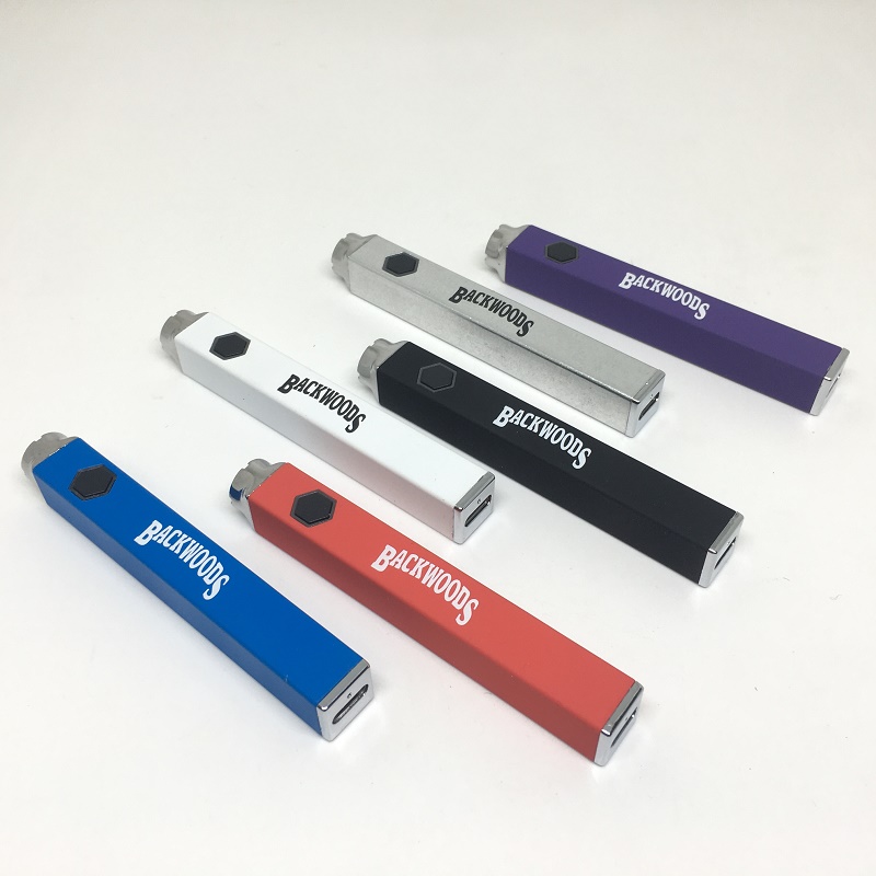 Square Design Quad Vape cartridge battery mods rechargeable preheat variable voltage 3.3V-4.8V 510 thread vape pen backwoods cookies
Square Design Quad Vape cartridge battery mods rechargeable preheat variable voltage 3.3V-4.8V 510 thread vape pen backwoods cookies