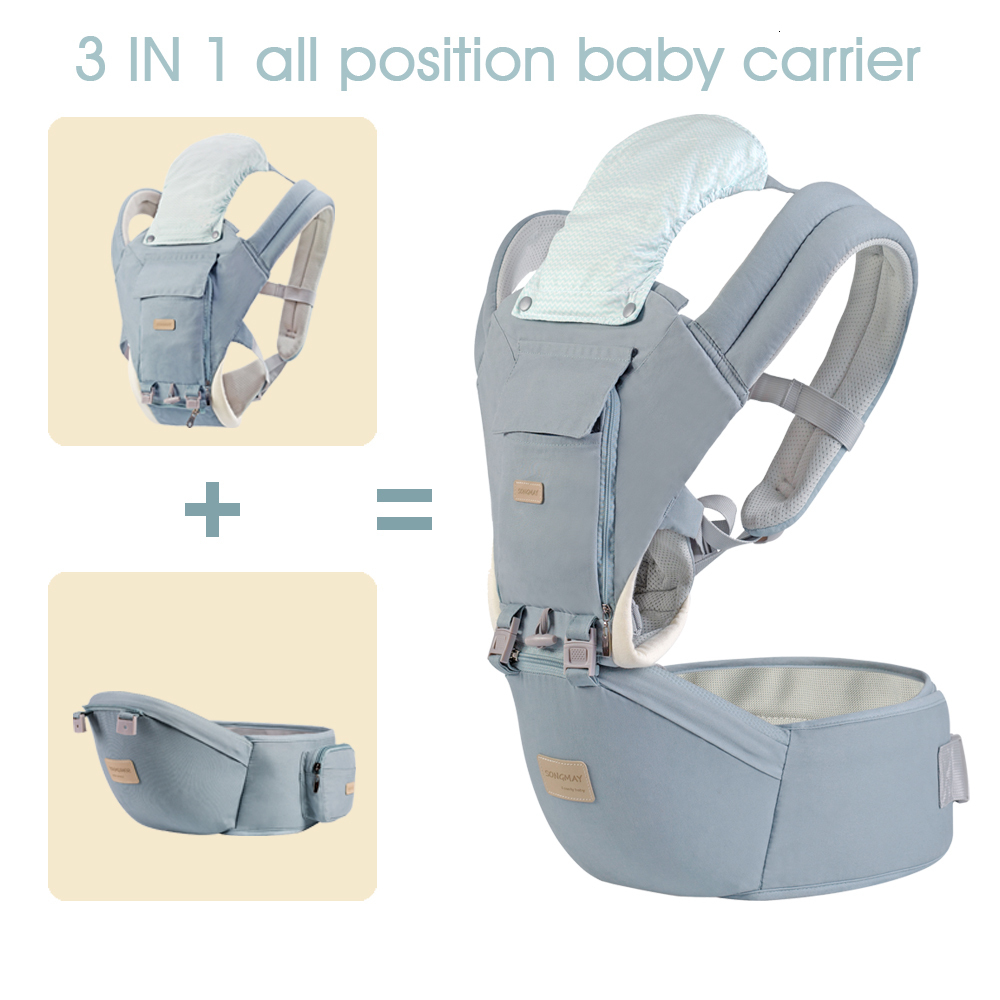 s Slings Backpacks 0 36 Months 100 Cotton Hipseat for born Baby Multifunctionals Loading Bear 20Kg Ergonomic Kid Sling AG0006 221203