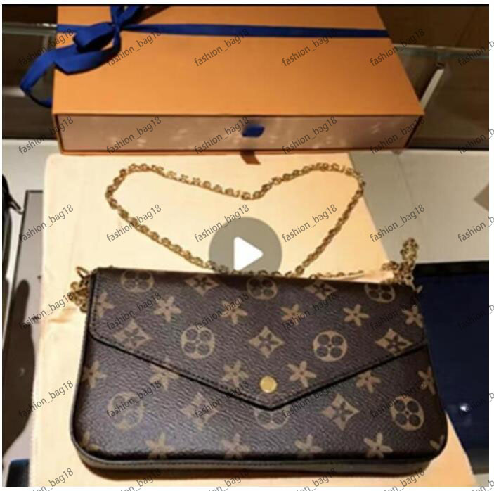 3pcs set Women Classic Luxury designer handbag Pochette Felicie Bag Genuine Leather Handbags Shoulder handbag Clutch Tote Messenger Shopping, 123
3pcs set Women Classic Luxury designer handbag Pochette Felicie Bag Genuine Leather Handbags Shoulder handbag Clutch Tote Messenger Shopping, 123