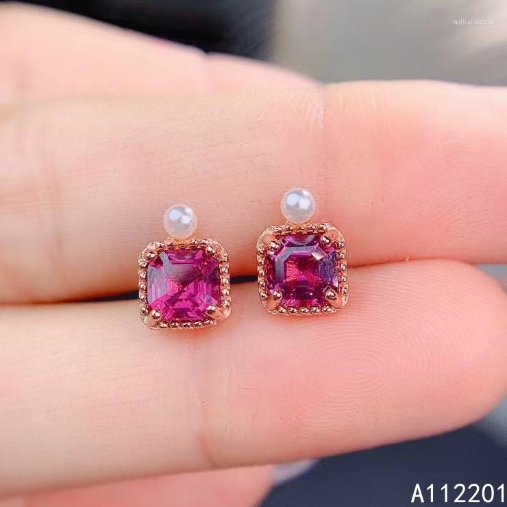 Dangle Earrings Exquisite Jewelry 925 Sterling Silver Inset With Natural Gems Women's Luxury Lovely Square Garnet Eardrop Support Detec
Dangle Earrings Exquisite Jewelry 925 Sterling Silver Inset With Natural Gems Women's Luxury Lovely Square Garnet Eardrop Support Detec