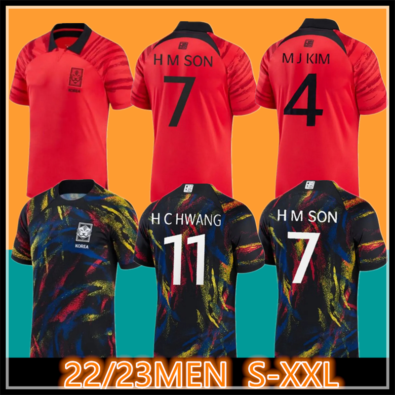 22/23 South Korea soccer jerseys 2022-2023 Home Red SON KIM HWANG LEE JEONG SUNG LEE KWON National team shirt Football uniform
22/23 South Korea soccer jerseys 2022-2023 Home Red SON KIM HWANG LEE JEONG SUNG LEE KWON National team shirt Football uniform