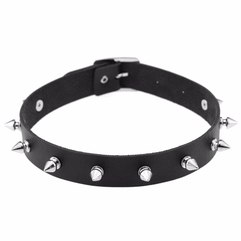 Choker Chokers Metal Spike Goth Pu Leather Punk Necklace For Women Collar Men Cosplay Jewelry
Choker Chokers Metal Spike Goth Pu Leather Punk Necklace For Women Collar Men Cosplay Jewelry