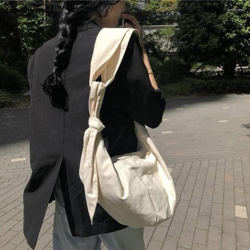 Evening Bags Handbagwomen Canvas Tie Cross-Body Shopping Female Solid Large Capacity Underarm Bag Elegant 2022, White
Evening Bags Handbagwomen Canvas Tie Cross-Body Shopping Female Solid Large Capacity Underarm Bag Elegant 2022, White