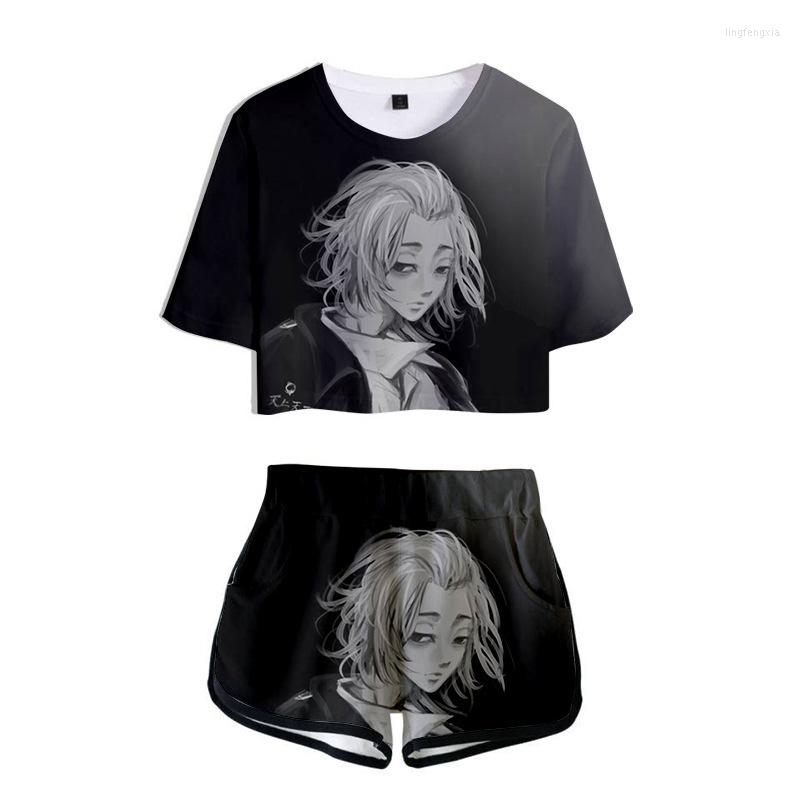 Women' Tracksuits Tokyo Revengers Crop Shorts Suit Anime Cosplay 3D Print T-shirt Pants Two Piece Set Women Tracksuit Outfit Summer Cute
Women' Tracksuits Tokyo Revengers Crop Shorts Suit Anime Cosplay 3D Print T-shirt Pants Two Piece Set Women Tracksuit Outfit Summer Cute
