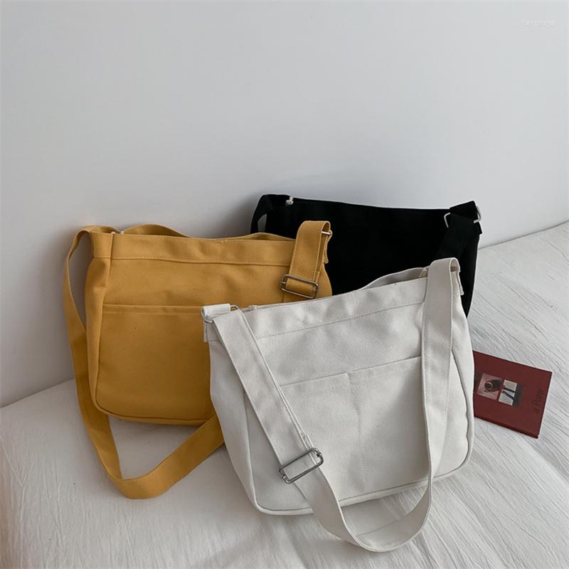 Evening Bags Large Capacity Students Canvas Shoulder Female Handbags Korean Satchel Cotton Cloth Crossbody Bag Women School, White
Evening Bags Large Capacity Students Canvas Shoulder Female Handbags Korean Satchel Cotton Cloth Crossbody Bag Women School, White