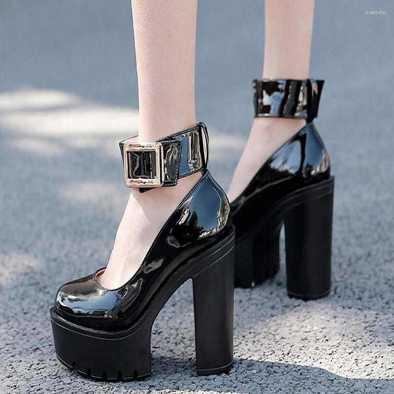 Dress Shoes Platform Woman Pumps Square Heel Buckle Strap 2022 Spring Super High With Sexy Elegant Office Lady, Black
Dress Shoes Platform Woman Pumps Square Heel Buckle Strap 2022 Spring Super High With Sexy Elegant Office Lady, Black