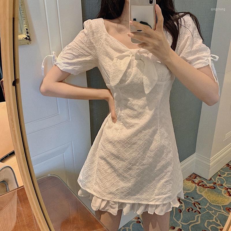 Casual Dresses White Elegant Sweet Dress Women Sexy Ruffles Mini Party Korean Female Beach Princess Holiday Fairy 2022 Summer
Casual Dresses White Elegant Sweet Dress Women Sexy Ruffles Mini Party Korean Female Beach Princess Holiday Fairy 2022 Summer