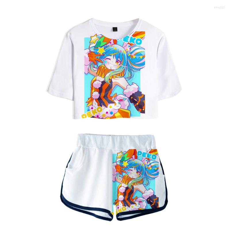 Women's Tracksuits Harajuku Usada Pekora Manga Girl 3D Print Short Sleeve Sexy Shorts Lovely T-shirts Dew Navel Pretty Suits Two Piece Set, Yh05-yh06
Women's Tracksuits Harajuku Usada Pekora Manga Girl 3D Print Short Sleeve Sexy Shorts Lovely T-shirts Dew Navel Pretty Suits Two Piece Set, Yh05-yh06