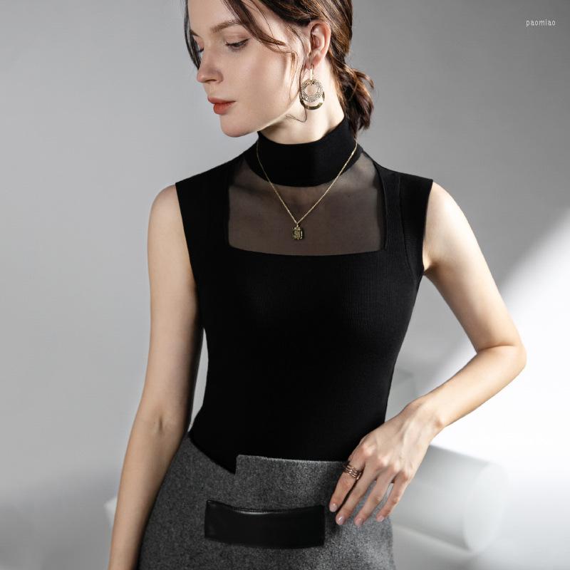 Women' T Shirts Women Summer Clothing Modal Cotton Sleeveless Woman' T-shirt High Collar Black White Lady Tops Design Girls Tshirts
Women' T Shirts Women Summer Clothing Modal Cotton Sleeveless Woman' T-shirt High Collar Black White Lady Tops Design Girls Tshirts