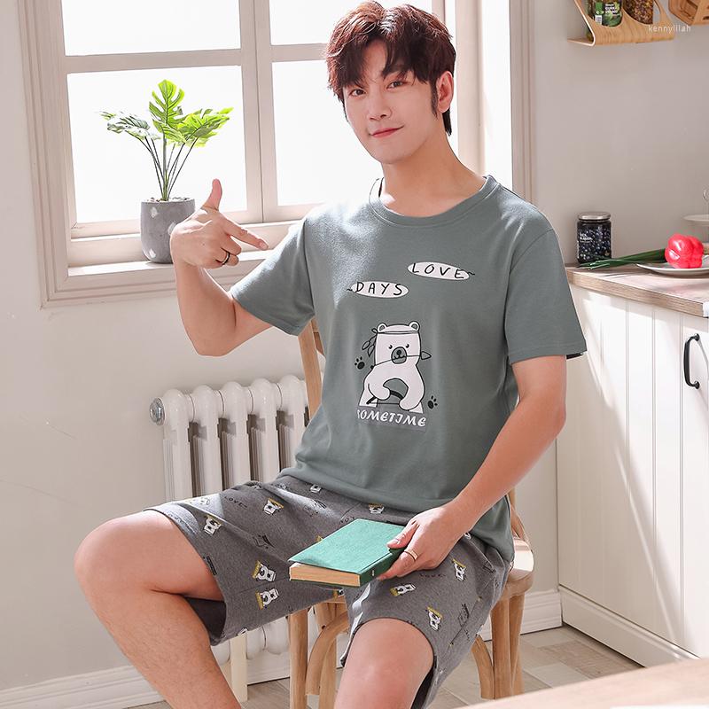 Men's Sleepwear Summer Cotton Pyjamas Casual Pajamas Sleep Tops Shorts For Men Lovely Panda Print Pajama Sets Comfortable Cool 2022, Style 13
Men's Sleepwear Summer Cotton Pyjamas Casual Pajamas Sleep Tops Shorts For Men Lovely Panda Print Pajama Sets Comfortable Cool 2022, Style 13