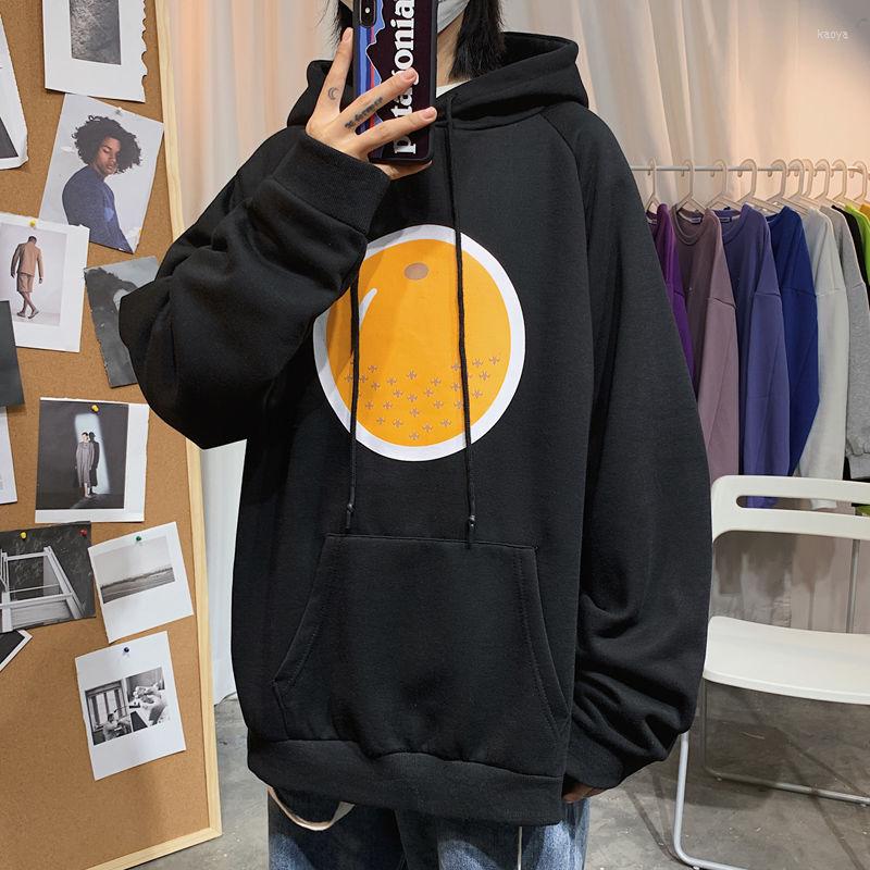 Men's Hoodies 2022 Spring Fruit Pattern Loose Hooded Pullover Kpop Youthful Vitality Holiday Preppy Style Smart Casual Sweater For Couples, Black
Men's Hoodies 2022 Spring Fruit Pattern Loose Hooded Pullover Kpop Youthful Vitality Holiday Preppy Style Smart Casual Sweater For Couples, Black