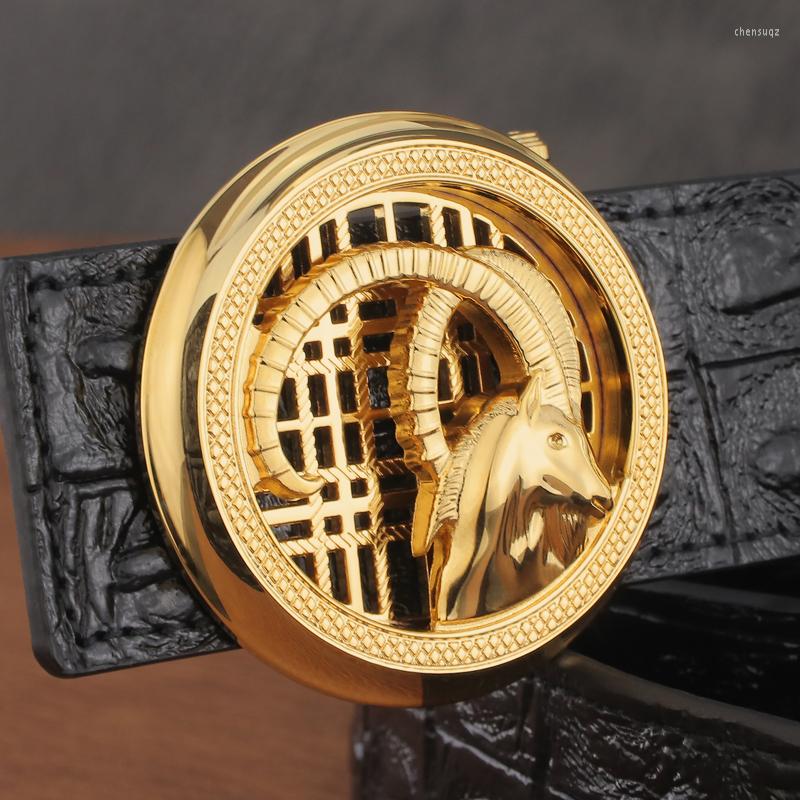 Belts High End Copper Buckle Belt Leather Fashion Designer Men's Casual Ceinture Homme, Black
Belts High End Copper Buckle Belt Leather Fashion Designer Men's Casual Ceinture Homme, Black