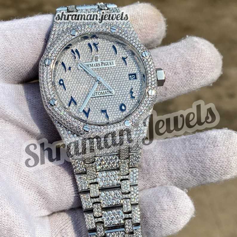 2023Other Watches Wristwatches VVS1 Studded Diamond Iced Out Watch with Arabic Numbers Automatic Stainls Steel Diamond Studded WatchF5DDAWQY
2023Other Watches Wristwatches VVS1 Studded Diamond Iced Out Watch with Arabic Numbers Automatic Stainls Steel Diamond Studded WatchF5DDAWQY