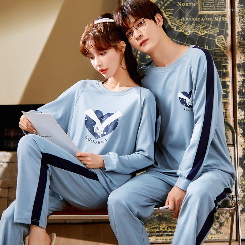Men's Sleepwear Autumn Knitted Cotton Cartoon Print Pajama Sets For Couples Long Suits Young Lovers Pajamas 3XL Homewear Women Man, Style 25
Men's Sleepwear Autumn Knitted Cotton Cartoon Print Pajama Sets For Couples Long Suits Young Lovers Pajamas 3XL Homewear Women Man, Style 25