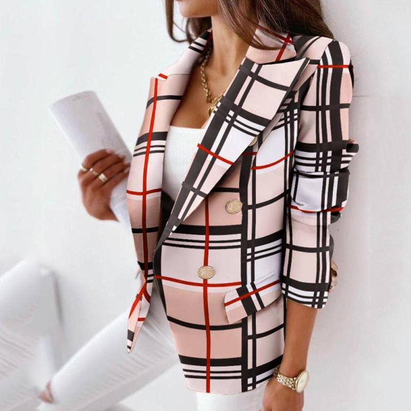 Women' Suits Coats And Jackets Women Long Sleeve Double Breasted Fashion Print Suit Thin Small Jacket Maternity Winter, Coffee
Women' Suits Coats And Jackets Women Long Sleeve Double Breasted Fashion Print Suit Thin Small Jacket Maternity Winter, Coffee