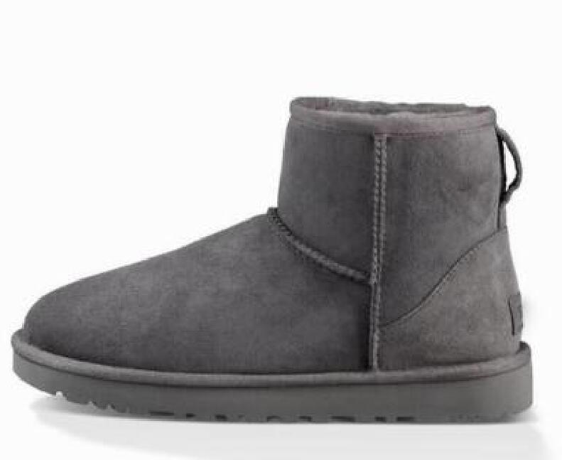 winter women mini fur boots waterproof and Lightweight warmth women's kids cotton boots.