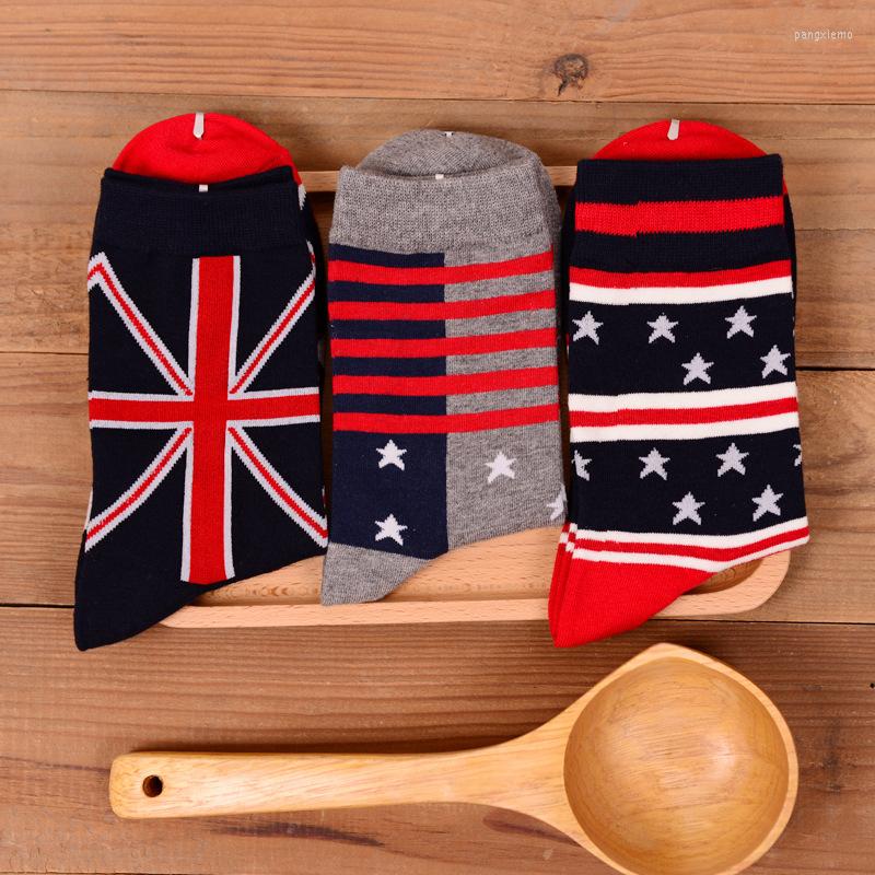 Men's Socks High Quality Design Fashion British Style Cotton Flag Men Striped Harajuku Calcetines Mujer Preppy Chic Retro Meias, 02
Men's Socks High Quality Design Fashion British Style Cotton Flag Men Striped Harajuku Calcetines Mujer Preppy Chic Retro Meias, 02