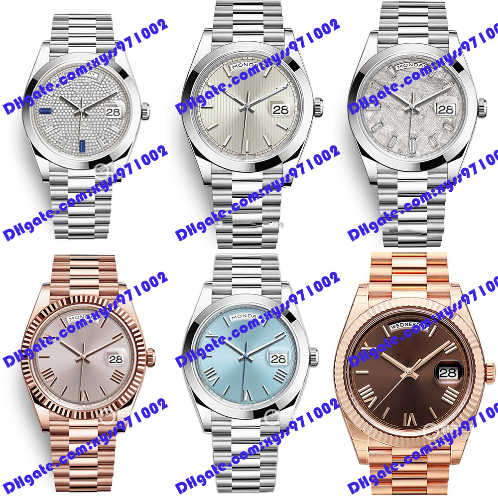 6 Model Highquality men's watch 2813 robot m228206 watch 40mm brown roman dial luxury diamond watch rose gold stainless steel strap blue silver watches sapphire glass, M228235
6 Model Highquality men's watch 2813 robot m228206 watch 40mm brown roman dial luxury diamond watch rose gold stainless steel strap blue silver watches sapphire glass, M228235