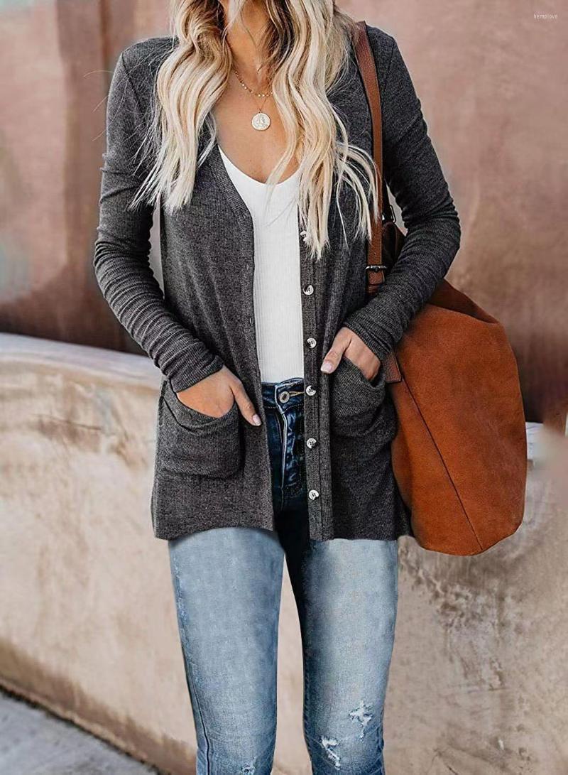 Women' Knits Casual Loose Buttons Knitted Tops Autumn 2022 Women Korean Fashion Cardigans Solid Color Ladies Long Sleeve Pocket Sweater, Pink
Women' Knits Casual Loose Buttons Knitted Tops Autumn 2022 Women Korean Fashion Cardigans Solid Color Ladies Long Sleeve Pocket Sweater, Pink