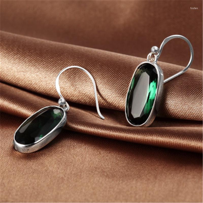 Dangle Earrings LYBUY Genuine 925 Sterling Silver Jewelry 2022 Big Green Crystal Long Drop For Women Brand
Dangle Earrings LYBUY Genuine 925 Sterling Silver Jewelry 2022 Big Green Crystal Long Drop For Women Brand