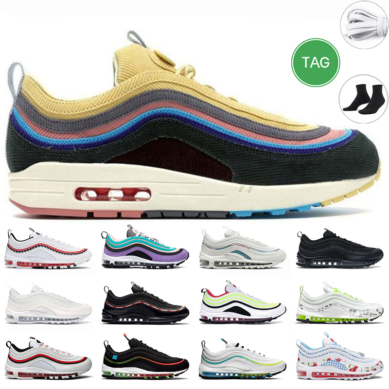 men women running shoes max 97 Triple White Black Silver Bullet air Sean Wotherspoon Red Leopard Bred Reflective Sail Pink mens trainer, #30
men women running shoes max 97 Triple White Black Silver Bullet air Sean Wotherspoon Red Leopard Bred Reflective Sail Pink mens trainer, #30