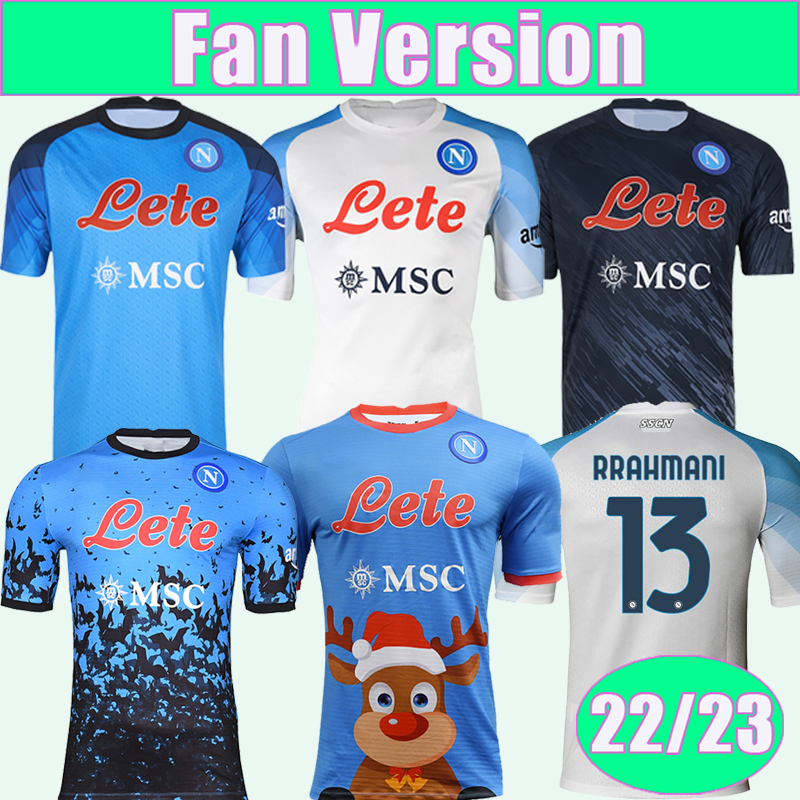 22 23 Naples MARADONA OSIMHEN Mens Soccer Jerseys OLIVERA FABIAN ZIELINSKI H. LOZANO ANGUISSA RRAHMANI ELMAS Home Away 3rd Football Shirts, Qm11162 22 23 3rd no patch
22 23 Naples MARADONA OSIMHEN Mens Soccer Jerseys OLIVERA FABIAN ZIELINSKI H. LOZANO ANGUISSA RRAHMANI ELMAS Home Away 3rd Football Shirts, Qm11162 22 23 3rd no patch