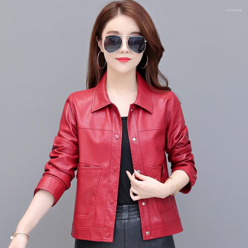 Women's Leather Genuine Haining Real Clothes Women's Autumn 2023 Short Large Sheepskin Coat Lapel Loose Jacket, M 8802 black
Women's Leather Genuine Haining Real Clothes Women's Autumn 2023 Short Large Sheepskin Coat Lapel Loose Jacket, M 8802 black