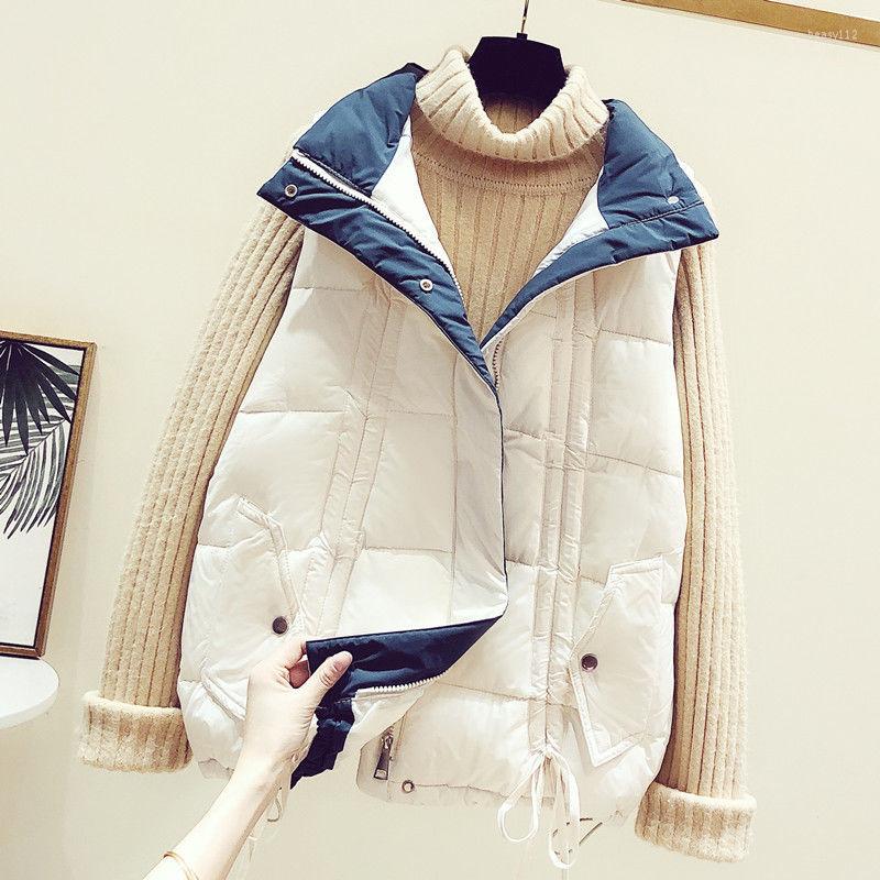 Women's Vests 2022 Autumn Winter Women Sleeveless Down Cotton Vest Female Thick Warm Zipper Stand Colalr Lady Casual Solid Waistcoat M326, Blue
Women's Vests 2022 Autumn Winter Women Sleeveless Down Cotton Vest Female Thick Warm Zipper Stand Colalr Lady Casual Solid Waistcoat M326, Blue