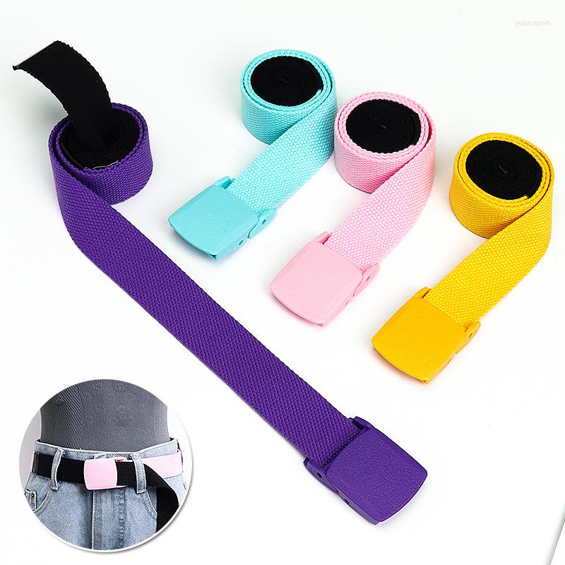 Belts Fashion Canvas Children's Belt Casual Simple Versatile Jeans Accessories Color Contrast Nylon Youth Girdle For Unisxe, Black
Belts Fashion Canvas Children's Belt Casual Simple Versatile Jeans Accessories Color Contrast Nylon Youth Girdle For Unisxe, Black