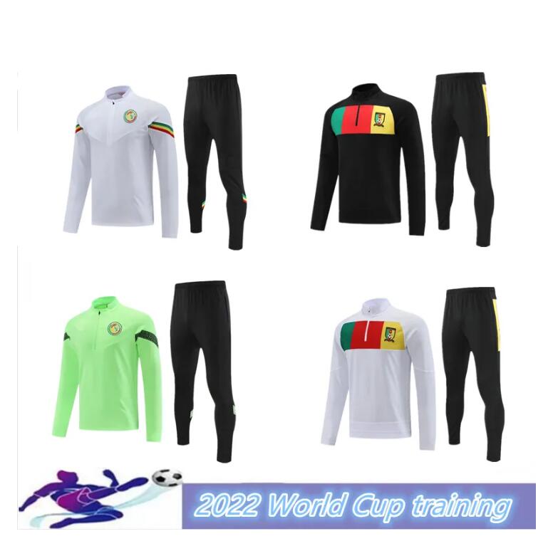 2022 World Cup Cameroon Senegal Men jogging tracksuit and field uniform Camiseta training shirt, White
2022 World Cup Cameroon Senegal Men jogging tracksuit and field uniform Camiseta training shirt, White