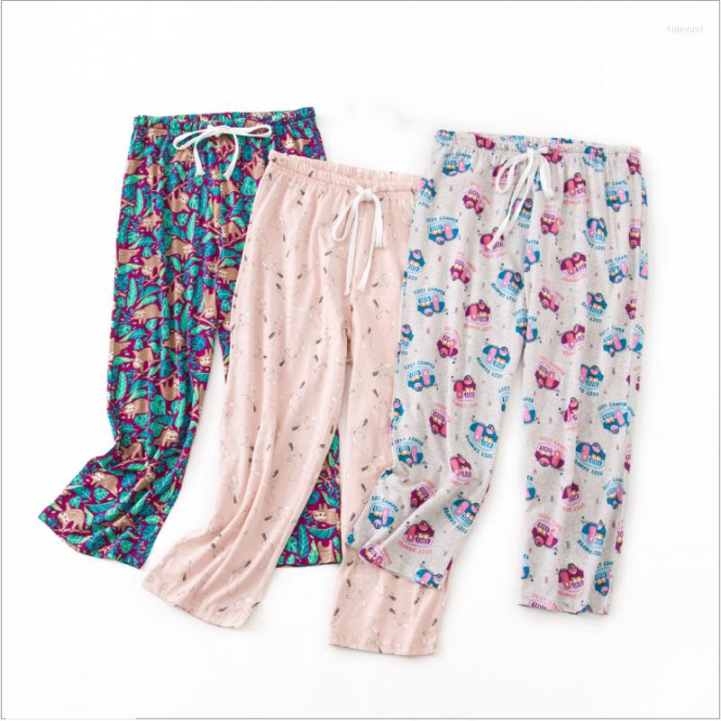 Women' Sleepwear 2022 Summer Women Cotton Sleep Bottoms Female Casual Loose Plus Size Night Trousers Ladies Cartoon Calf-length Pants -XXL
Women' Sleepwear 2022 Summer Women Cotton Sleep Bottoms Female Casual Loose Plus Size Night Trousers Ladies Cartoon Calf-length Pants -XXL