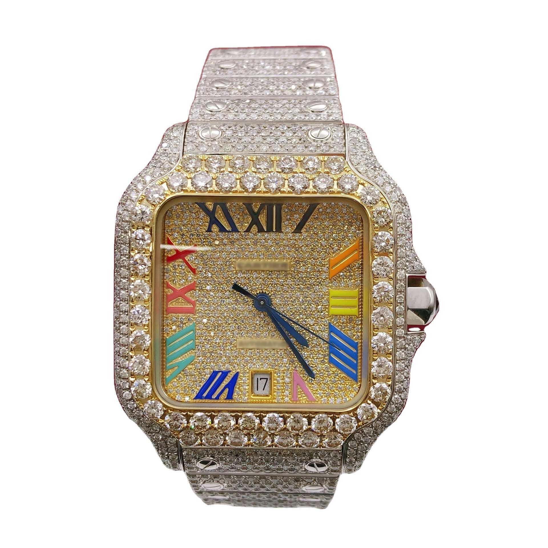 Other Watches Wristwatches Custom rapper hip hop jewelry mens vvs diamonds watch iced out VVS1 watch for man and womenUWVU
Other Watches Wristwatches Custom rapper hip hop jewelry mens vvs diamonds watch iced out VVS1 watch for man and womenUWVU