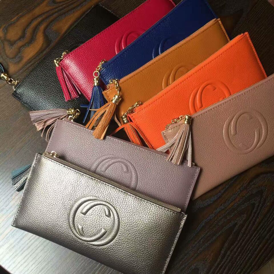 Fashion simple ultra-thin leather purse fringe women's long zipper soft cowhide handbag wallet card new style, No delivery
Fashion simple ultra-thin leather purse fringe women's long zipper soft cowhide handbag wallet card new style, No delivery