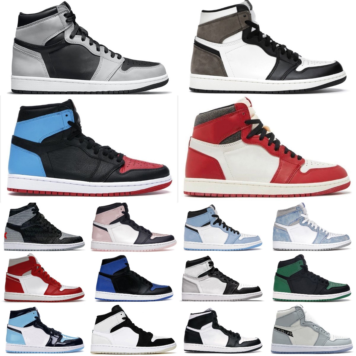 Mens 1 high OG 1s Jumpman basketball shoes Patent Gold Toe Chicago Lost Found Dark Mocha Court Purple Shadow 2.0 Leather Hyper Royal Men Women Sports Sneakers outdoor, Please contact us for more colors
Mens 1 high OG 1s Jumpman basketball shoes Patent Gold Toe Chicago Lost Found Dark Mocha Court Purple Shadow 2.0 Leather Hyper Royal Men Women Sports Sneakers outdoor, Please contact us for more colors