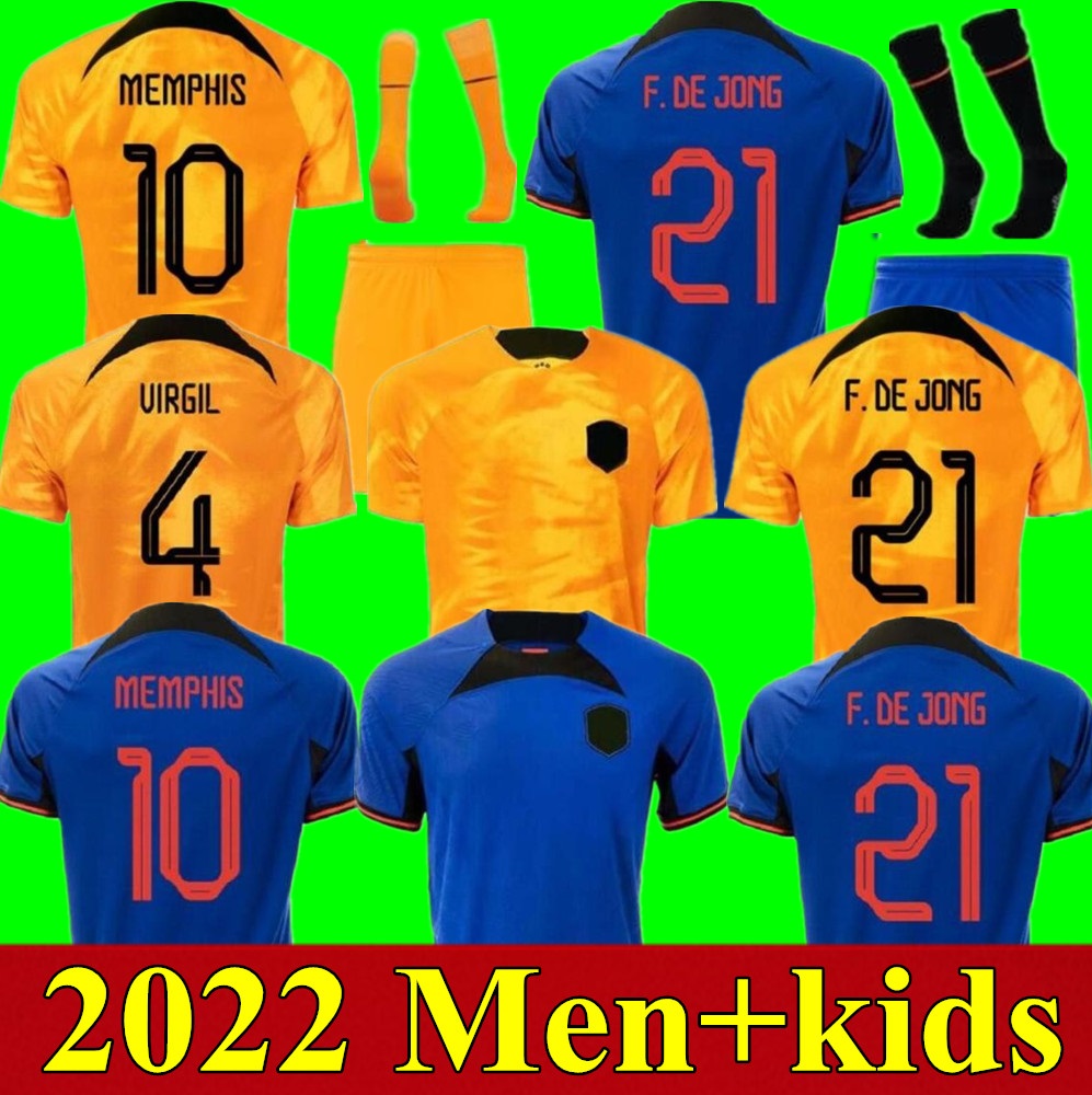 2022 Netherland MEMPHIS soccer jerseys 22 23 Holland DE JONG VIRGIL DUMFRIES BERGVIJN Shirt KLAASSEN BLIND DE LIGT men kids kit football uniform, Kids away+patch
2022 Netherland MEMPHIS soccer jerseys 22 23 Holland DE JONG VIRGIL DUMFRIES BERGVIJN Shirt KLAASSEN BLIND DE LIGT men kids kit football uniform, Kids away+patch