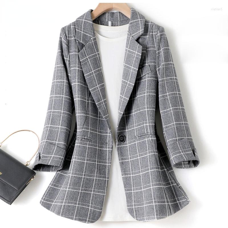 Women's Suits Fashion Business Interview Women Work Office Ladies Three Quarter Sleeve Spring And Autumn Casual Blazers 2022, Khaki
Women's Suits Fashion Business Interview Women Work Office Ladies Three Quarter Sleeve Spring And Autumn Casual Blazers 2022, Khaki