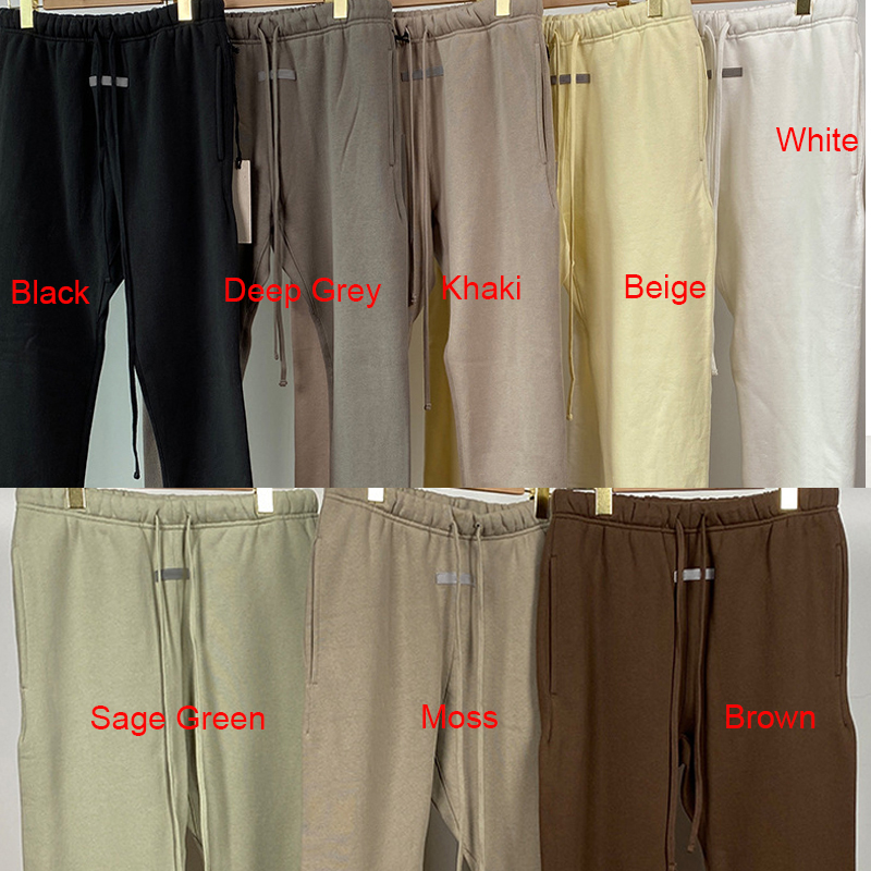 20SS Reflective Lettering Pants Sweatpants Casual Long Fleeced Joggers Trousers Men Women Hip Hop Streetwear MG220104