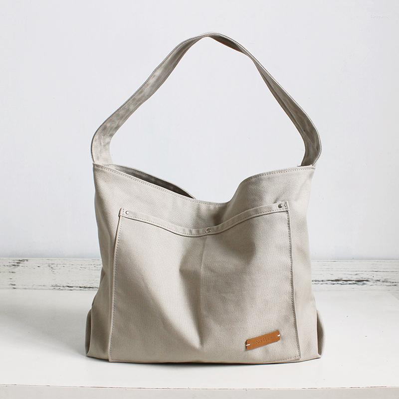 Evening Bags Original Handmade Canvas Bag Totes Leather Tote Handbag For Women Beach Shoulder Back To School, Gray
Evening Bags Original Handmade Canvas Bag Totes Leather Tote Handbag For Women Beach Shoulder Back To School, Gray