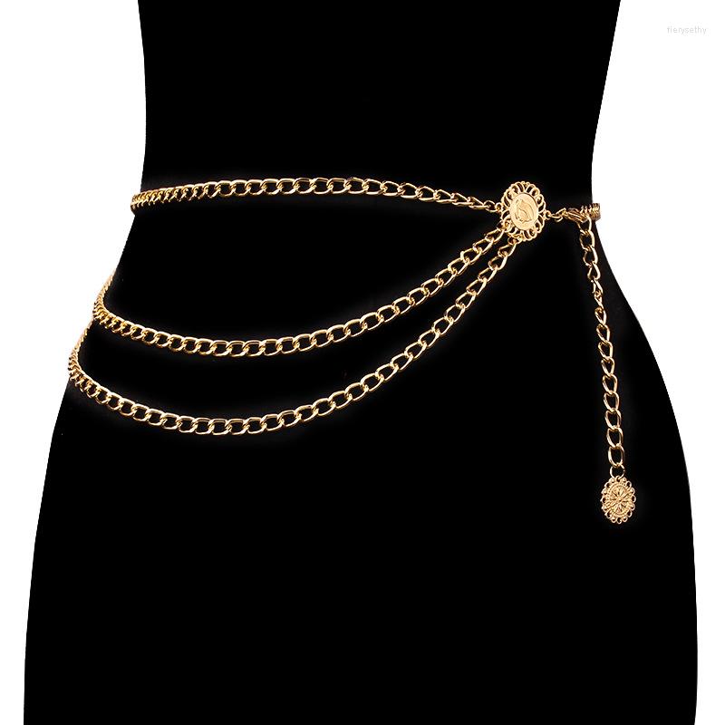 Belts Multi-layer Women Waist Chain Belt Exaggerated Gold Color Waistband Tassel For Dress Shirts Clothes Accessory Jewelry, Black
Belts Multi-layer Women Waist Chain Belt Exaggerated Gold Color Waistband Tassel For Dress Shirts Clothes Accessory Jewelry, Black