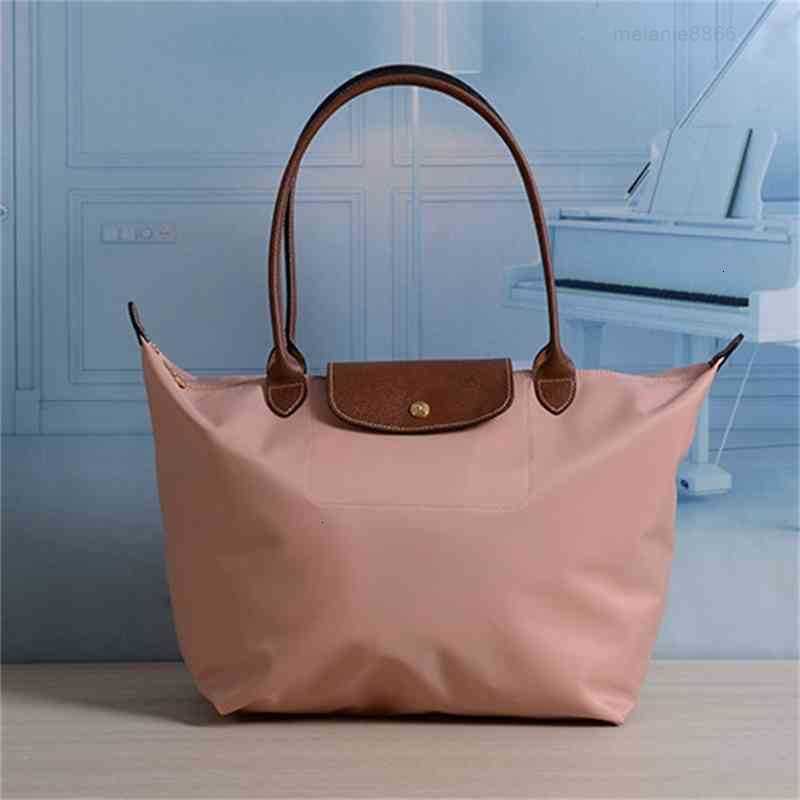 Luxurious New French Leather Longxiang Bag Women's Nylon Long Handle Dumpling Folding Tote Bag, Classic cherry powder
Luxurious New French Leather Longxiang Bag Women's Nylon Long Handle Dumpling Folding Tote Bag, Classic cherry powder