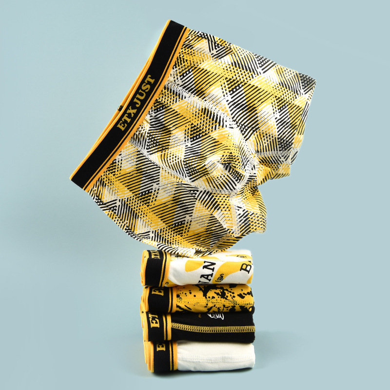 Panties Arrival 5 Pcs pack Kids Boys Pack Cotton Teenage Breathable Underwear Cartoon Baby Boy Shorts Children Underpants 221205