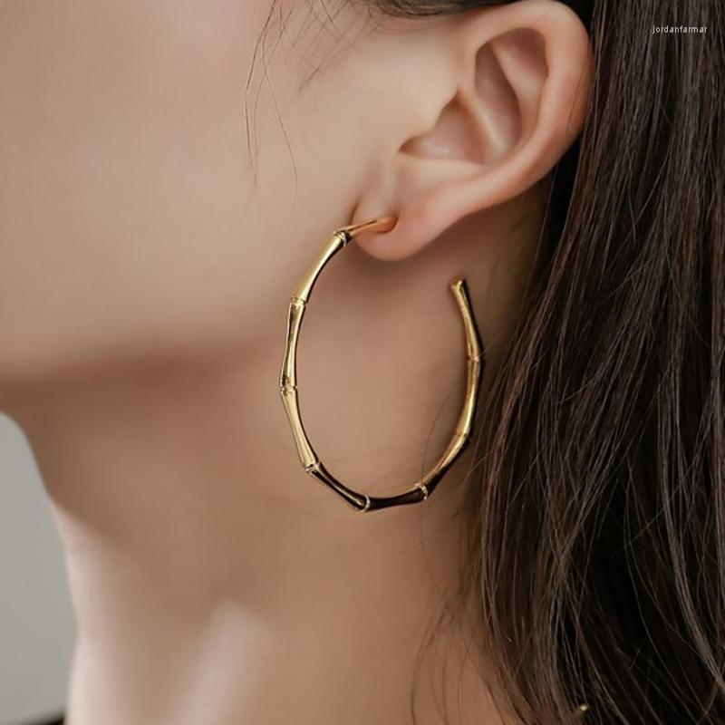 Hoop Earrings IOGOU Statement Gold Color Bamboo Circle For Women Hip Hop Large Celebrity Basketball Wives Hoops Jewelry
Hoop Earrings IOGOU Statement Gold Color Bamboo Circle For Women Hip Hop Large Celebrity Basketball Wives Hoops Jewelry