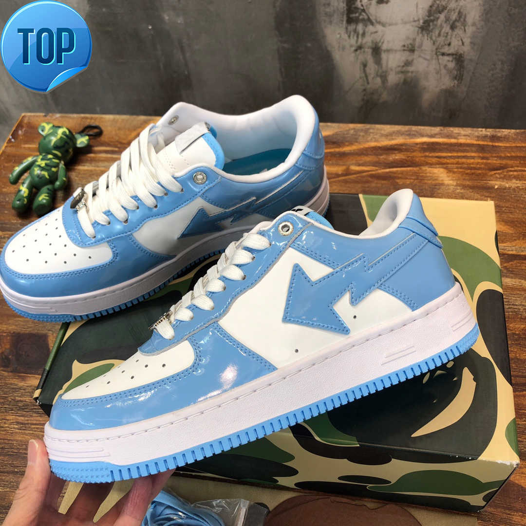 Running Shoes TOP Quality Bapestas Sta Sneaker M1 Designer Casual Shoes Low-Top Sneakers Leather Classic Sports Shoe Ape Monkey Shape MEDICOM TOY CAMO SK8, Color 3
Running Shoes TOP Quality Bapestas Sta Sneaker M1 Designer Casual Shoes Low-Top Sneakers Leather Classic Sports Shoe Ape Monkey Shape MEDICOM TOY CAMO SK8, Color 3