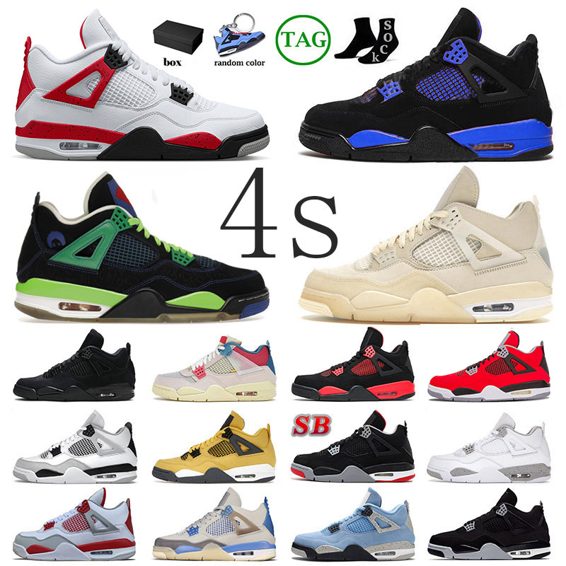 With Box Jumpman 4 Men Designer Basketball Shoes Airness Red Cement Doernbecher Blue Thunder 4s Black Cat IV Trainers Sneakers Big Size 13, 40-47 black canvas
With Box Jumpman 4 Men Designer Basketball Shoes Airness Red Cement Doernbecher Blue Thunder 4s Black Cat IV Trainers Sneakers Big Size 13, 40-47 black canvas