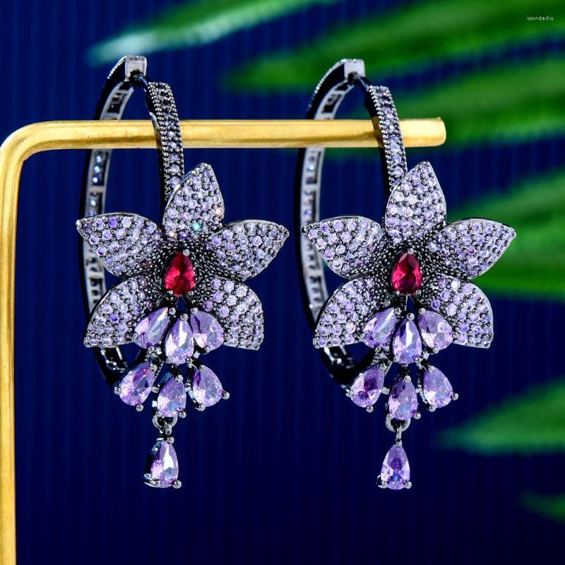 Dangle Earrings Jimbora Luxury Statement Big Purple Shiny Pendant For Women Show Party Occasion Jewelry Ladies Gift
Dangle Earrings Jimbora Luxury Statement Big Purple Shiny Pendant For Women Show Party Occasion Jewelry Ladies Gift