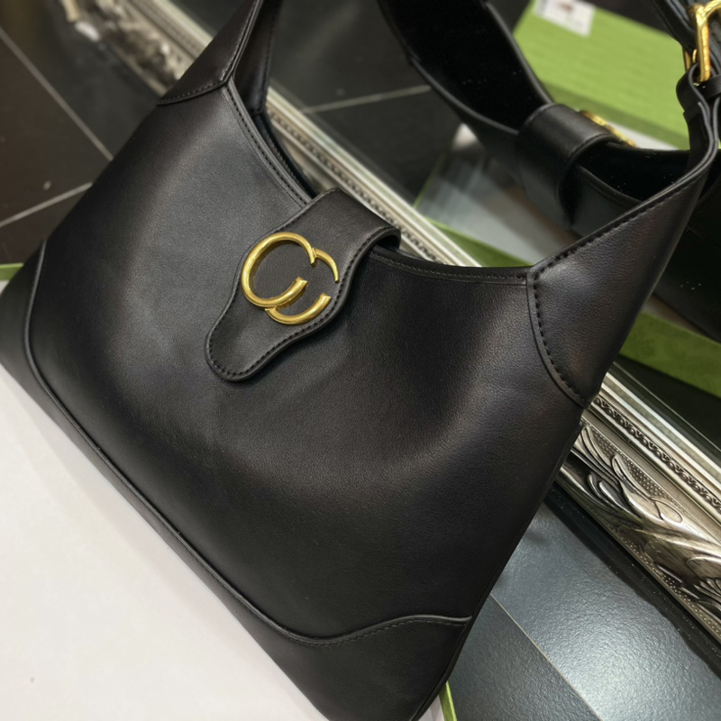 Women Hobos New Designer Leather Shoulder Bag Womens Handbags Aphrodite Hobo Soild Retro Letters Handbag Street Fashion Purse 12053, Black
Women Hobos New Designer Leather Shoulder Bag Womens Handbags Aphrodite Hobo Soild Retro Letters Handbag Street Fashion Purse 12053, Black