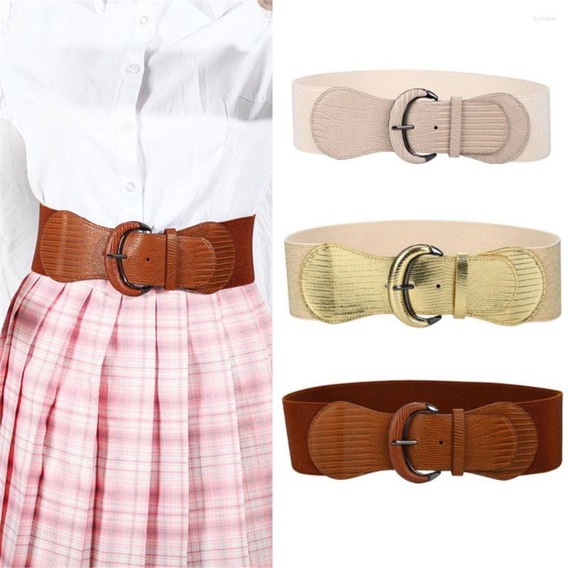 Belts Ladies Adjustable Dress Accessories Vintage Leather Decorative Waistband Waist Chain Wide Belt, Black
Belts Ladies Adjustable Dress Accessories Vintage Leather Decorative Waistband Waist Chain Wide Belt, Black