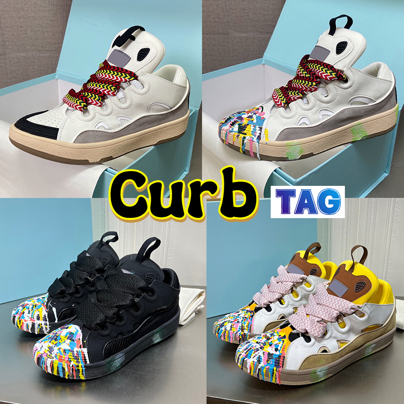 Designer Curb Casual Shoes men women Curbs Sneaker Leather Mesh Woven Lace-Up Sneakers Embossed Nappa Calfskin shoe Rubber Platformsole Extraordinary Sneaker, 23
Designer Curb Casual Shoes men women Curbs Sneaker Leather Mesh Woven Lace-Up Sneakers Embossed Nappa Calfskin shoe Rubber Platformsole Extraordinary Sneaker, 23